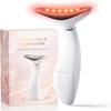 Aoyiray 3-in-1 Facial Massager for Face and Neck, Red Light Therapy for Face, Face Massager Tool with Clean, Hot & Lift Modes, Portable Face Sculpting Tool for Home & Travel, Skincare Gifts for Her view 1
