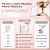 Aoyiray 3-in-1 Facial Massager for Face and Neck, Red Light Therapy for Face, Face Massager Tool with Clean, Hot & Lift Modes, Portable Face Sculpting Tool for Home & Travel, Skincare Gifts for Her view 4