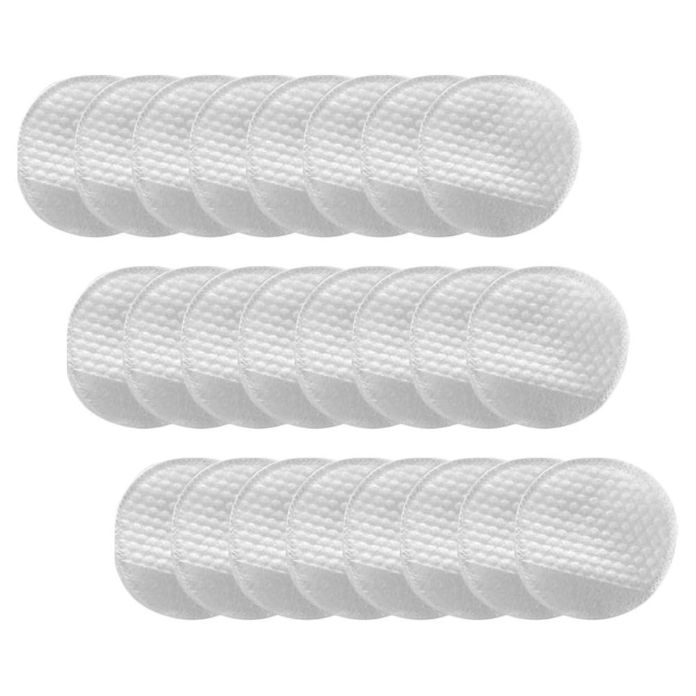 CORHAD 120pcs Non-Woven Makeup Remover Pads with Finger Slot, Double-Sided Pearl Texture Soft Facial Wipes for Eye and Lip Makeup Removal, Hypoallergenic Cotton Rounds for Daily Skincare