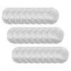 CORHAD 120pcs Non-Woven Makeup Remover Pads with Finger Slot, Double-Sided Pearl Texture Soft Facial Wipes for Eye and Lip Makeup Removal, Hypoallergenic Cotton Rounds for Daily Skincare view 1