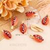 KINCHYGO 20 Pack Mini Hot Dog Hair Clips Simulated Food Hairpins view 2