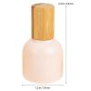 Anneome 3pcs 10ml Glass Roller Ball Bottles Refillable Perfume and Essential Oil Bottles with Caps for Aromatherapy and Travel Use view 2