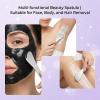 5 Pcs Mini Metal Makeup Spatula, Stainless Steel Cosmetic Spoon, Multi Functional Beauty Spatula, Facial Applicator Tool, Skincare Tools for Mixing Sampling Cream Mask Lotions Moisturizers, Reusable view 3