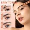 Microblading Eyebrow Pencils,2026 New 3D Waterproof Eyebrow Pen,Long Lasting 4-Tip Brow Pencil, Microblading Eye Brow Pen for Natural Brows (Gray) view 2