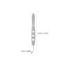 OKUMEYR Stainless Steel Meibomian Gland Tweezer 3x4 Small Square Head Eyelid Massage Tool for Dry Eyes and Gland Relief in Eyelid Care view 2