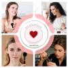 Makeup Brush Cleaner Soap - Heart Shaped, Makeup Brush Cleaner, Premium Durable Material, Gentle Safe Formula, Easy Quick Cleaning, Cosmetic Sponges Foundation Eyeshadow Bronzer view 4