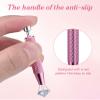 3Pcs Piercing Ball Grabber Tool, 4 Claw Nose Rings Removal Tool Diamond Tweezers for Changing Jewelry Ball Screw on Tools, Gem Pickup Tools for Septum Earrings Nose Ring Removal, Small Parts Pickup view 4
