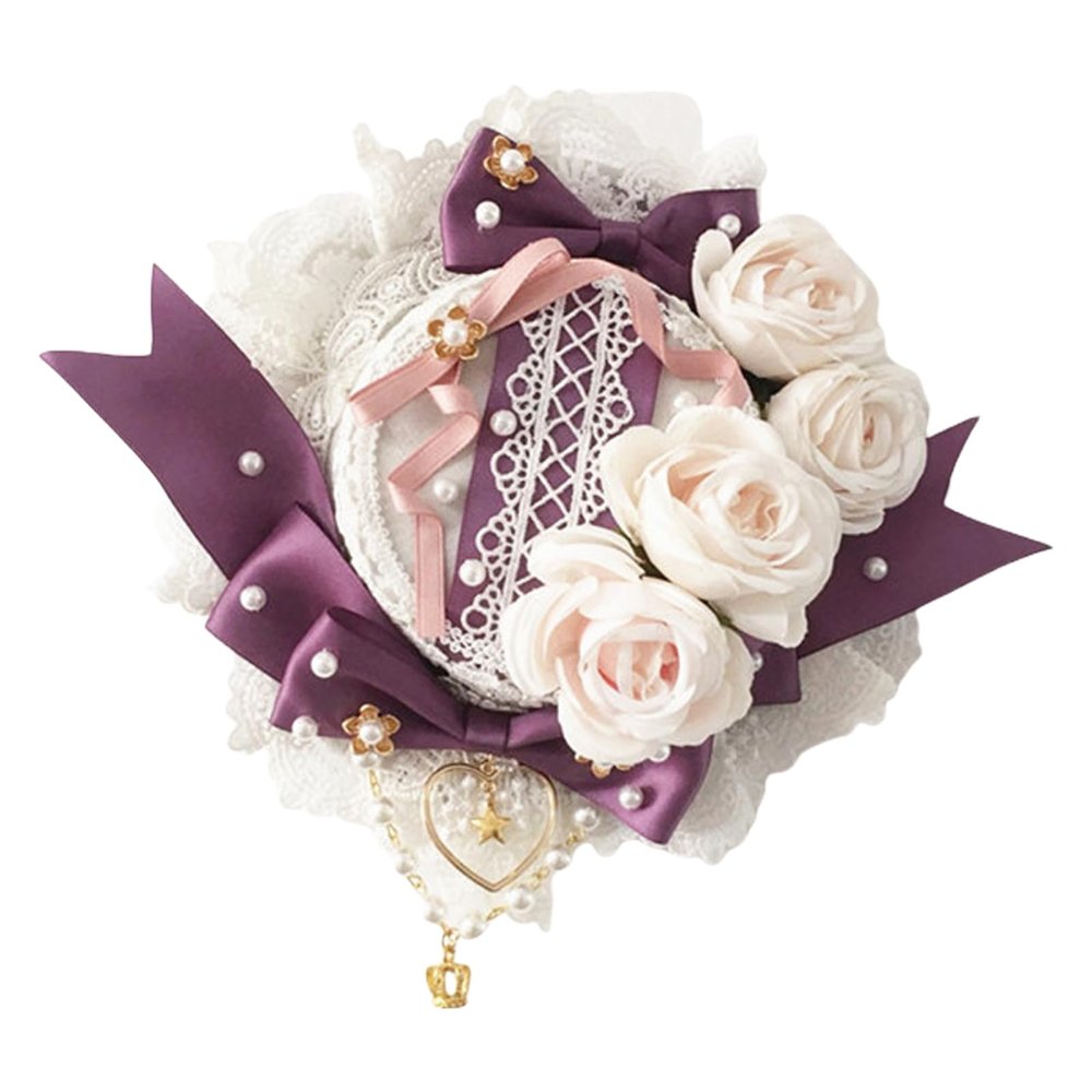 Bridal Hat Hair Clip Elegant Flower Decoration Hair Pin Wedding Girls Hairpin for Weddings and Event Unique Fashion Statement