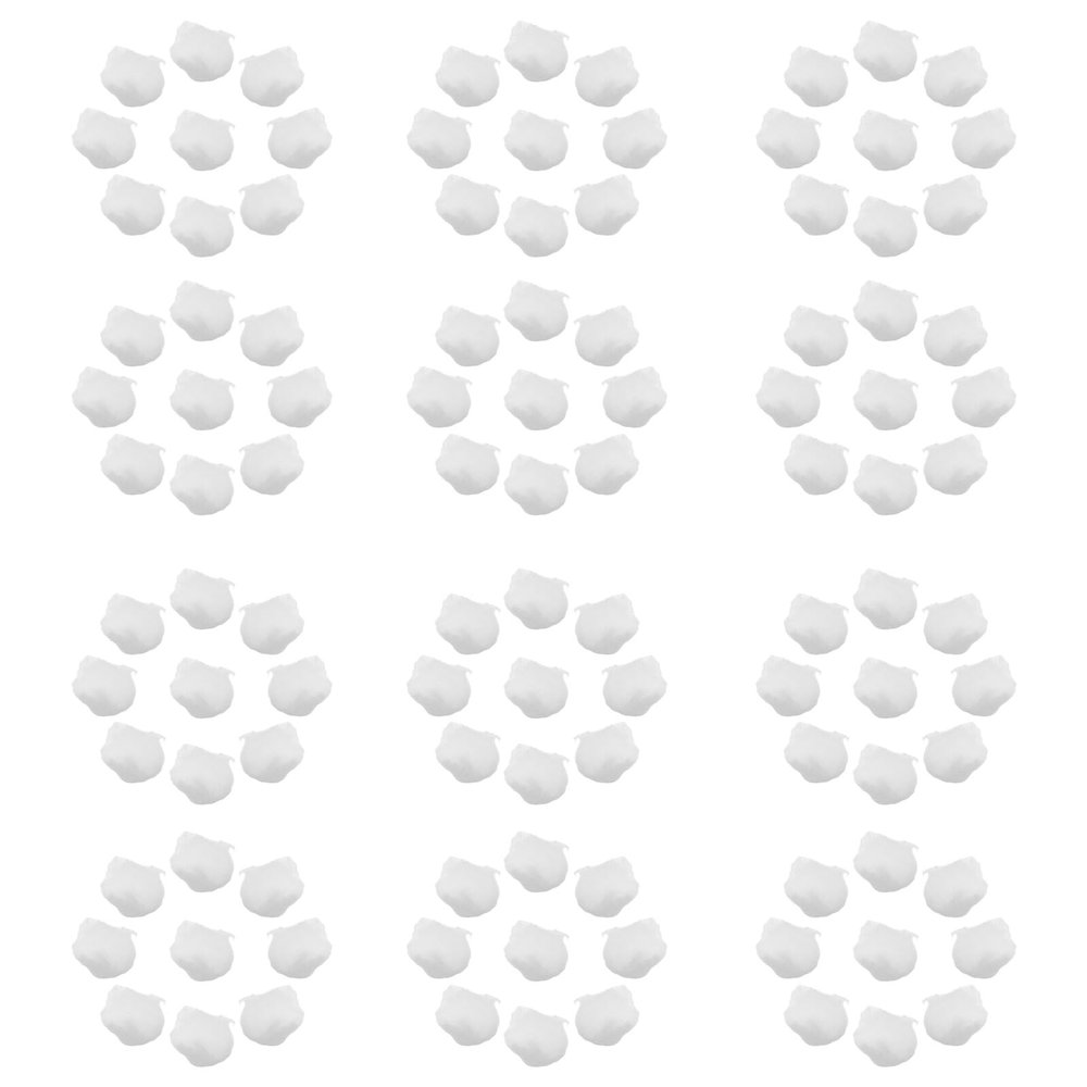 White Cotton Balls for Gentle Makeup Removal 2 Pack Roll Design