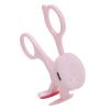 Dioche Electric Heated Eyelash Curler Portable Rechargeable Lash Curler with 3 Temperature Settings for Women Long Lasting Curved Design Safe Silicone Pads ABS Material (Pink) view 4
