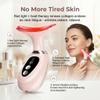 7-Color LED Light Facial Massager Set, Face and Neck Massager with Heat & Vibration for Toning, Glow Boost, and Fine Line Reduction, Rechargeable Beauty Device Gifts for Women and Men view 2