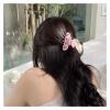 Cute Cherry Hair ClipsCompatible For Women Rhinestone Fruits Floral Bow Butterfly Acetate Claws Shark Clip Accessories(C) view 2