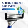 THURLADY 5-Blade Razor Refills, 8 Count, Designed for All Skin Types view 3