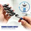 THURLADY 5-Blade Razor Refills, 8 Count, Designed for All Skin Types view 4