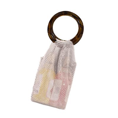 Xanorrg Fashionable Rhinestones Featuring Handwoven Designs and Spacious Interior Accessory for Personalize Belongings Rhinestones St