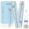 2026 New Upgrade Electric Shaver Women Body Trimmer, Electric Shaver for Women, 2 in 1 Electric Bikini Trimmer Shaver Razors, Ipx7 Waterproof, Wet & Dry Use, for Leg Arm Underarm (Blue) view 1