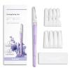 Dermaplane Razor for Women Face, Facial Razor, Peach Fuzz Remover, Purple view 1