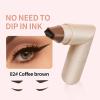 MylingKorm Foldable Eyeliner Stamp - Waterproof, Smudge-Proof Winged Liner Tool with Dual-Ended Design for Beginners (Brown) view 2