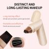 MylingKorm Foldable Eyeliner Stamp - Waterproof, Smudge-Proof Winged Liner Tool with Dual-Ended Design for Beginners (Brown) view 3