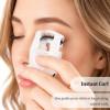 2-Pack Portable Mini Eyelash Curler Compact One-Press Lash Curling Tool for Natural Lift view 4
