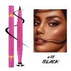MylingKorm Winged Eyeliner Tool & Stamp - Long-Lasting, Smudge-Proof Black Liquid Liner Pen for Women (Black) view 2