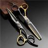 6 Inch Hair Cutting Scissors Set - 440C Steel Barber Shears & Thinning for Hairdressers Premium Tools & Accessories view 1