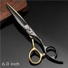 6 Inch Hair Cutting Scissors Set - 440C Steel Barber Shears & Thinning for Hairdressers Premium Tools & Accessories view 2