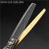 6 Inch Hair Cutting Scissors Set - 440C Steel Barber Shears & Thinning for Hairdressers Premium Tools & Accessories view 3