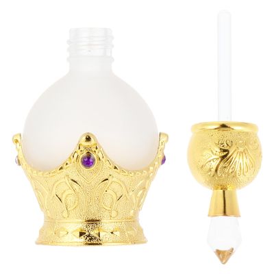 Gatuida Perfume Dropper Bottle Vintage Glass 15ml for Travel Refill