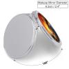 FekiLoot Palm Tree Sun Landscape Compact Mirror Double-Sided Round Travel Makeup Mirrors 1x / 2X Magnifying Portable Metal Mini Pocket Handheld Vanity Mirror for Women Girls Mother view 2