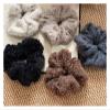 4 Pcs Autumn And Winter Hair Loop Plush Large Intestine Lazy Style Meatball Rope For Women(GRAY) view 2