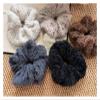 4 Pcs Autumn And Winter Hair Loop Plush Large Intestine Lazy Style Meatball Rope For Women(GRAY) view 3