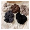 4 Pcs Autumn And Winter Hair Loop Plush Large Intestine Lazy Style Meatball Rope For Women(GRAY) view 4