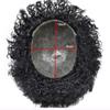 Hair Wonders Afro Toupee for Mens Hair Unit Black Men Thin Skin PU Injection Human Hair Replacement System for Black Men8X10-6MM1# JET BLACK view 3