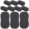 10 Pcs Hair Sponge Brush Black for Salon and Home Use view 1
