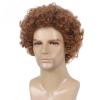 Orbelix Versatile Styling Wigs Human Hair For Men Look for Professional Work and Everyday Occasions (Brown,6 Inch) view 4
