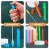 NUOBESTY 12pcs 10ml Pen Shape Perfume Bottles Refillable Travel Spray view 4