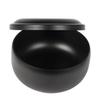 NOLITOY Stainless Steel Shaving Bowl for Men with Lid, Foaming Soap Container, Manual Shaving Accessory for Home Use view 1