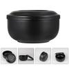NOLITOY Stainless Steel Shaving Bowl for Men with Lid, Foaming Soap Container, Manual Shaving Accessory for Home Use view 3