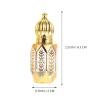 SEWCHICS 2pcs 6ml Essential Oil Roller Sub Bottles Glass Liquid Perfume Container Portable Refillable for Travel and Massage Style view 2