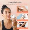 Groomie Hers LuxePro 3-Blade Replacement Head for Women Electric Shaver view 2