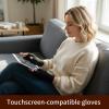 8 Pairs Black Cotton Moisturizing Gloves Fingerless Breathable Moisturizing Night Glove Fingerless Touchscreen Moisturizings Glove Cotton Quilting Gloves for Dry Hand Sleeping Overnight Care Women Men view 4