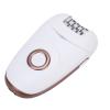 Dioche Women Depilator Lady in 1 Women Depilator Electric Hair Epilator Trimmer with Foot File Head - IPX4 for Home Use - Multipurpose Personal Care in Pink (Gold) view 2