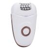 Dioche Women Depilator Lady in 1 Women Depilator Electric Hair Epilator Trimmer with Foot File Head - IPX4 for Home Use - Multipurpose Personal Care in Pink (Gold) view 3