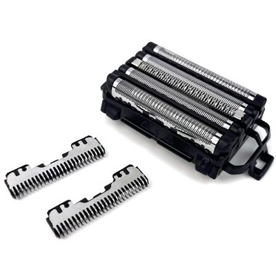 WES9032P Outer Foil and 2pc Inner Blade Replacement Shaver Head Compatible for Panasonic ES-LV97-K, ES-LV67-K, ES-LV95-S, ES-LV65-S, Replacement Cutters Fit for ARC5 5-Blade Shavers