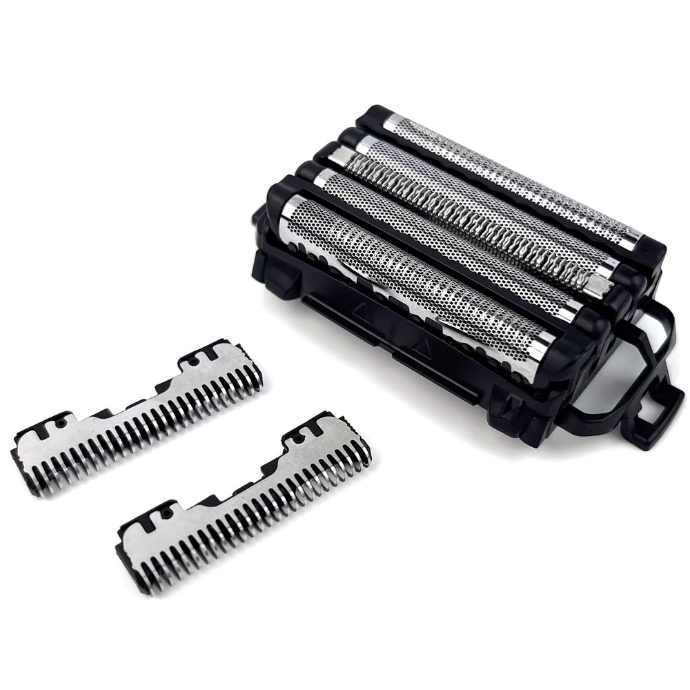 WES9032P Outer Foil and 2pc Inner Blade Replacement Shaver Head Compatible for Panasonic ES-LV97-K, ES-LV67-K, ES-LV95-S, ES-LV65-S, Replacement Cutters Fit for ARC5 5-Blade Shavers