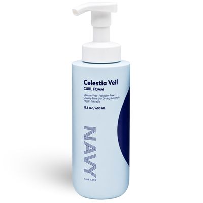 NAVY Celestia Veil Curl Foam with Aloe and Argan Oil, 13.5 oz