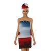 Yeahhhlife Bath Wrap Hair Towel Set, Red Tree Adjustable Closure Spa Shower Towels, Quick Dry Soft Lightweight Bath Towels Skirt Body Wrap for Women view 1