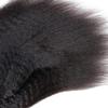 CISMMEUYE Human Hair Yaki Straight Bundles 1B Natural Color 26 28 30 inch view 4