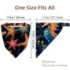 RODAILYCAY 4 PCS Hair Scarf Headband for Women Girls, Non Slip Head Covers, Elastic Triangle Head Scarf Bandanas Starfish view 4